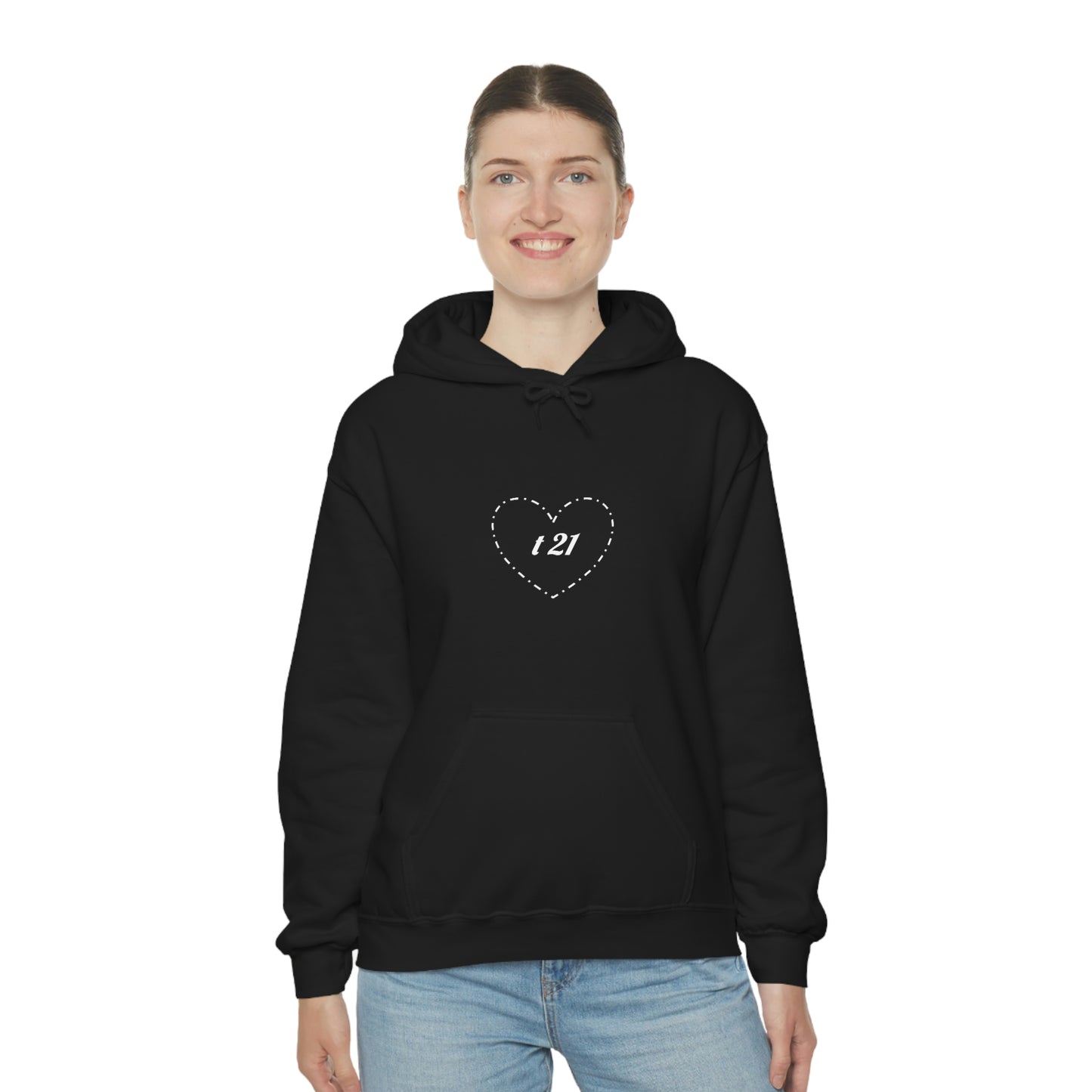 T21 Love Unisex Heavy Blend™ Hooded Sweatshirt