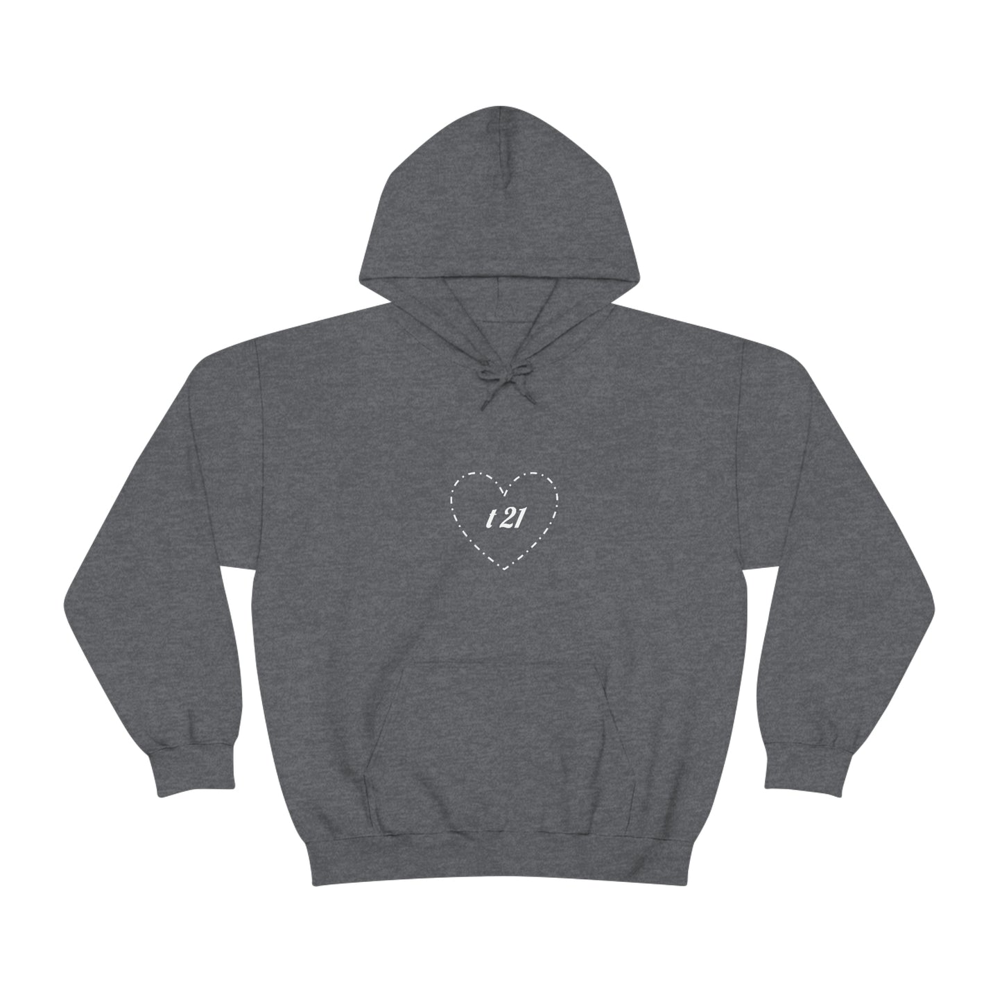 T21 Love Unisex Heavy Blend™ Hooded Sweatshirt