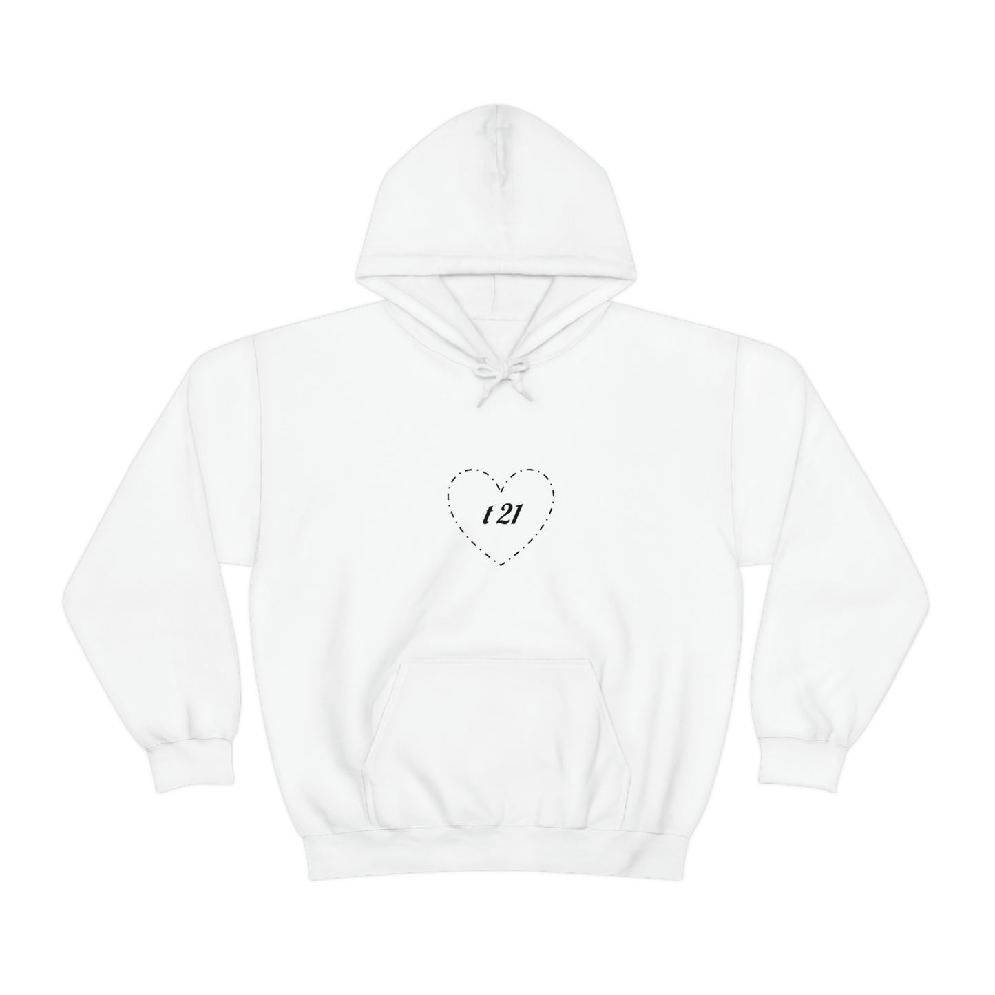 T21 Love Unisex Heavy Blend™ Hooded Sweatshirt