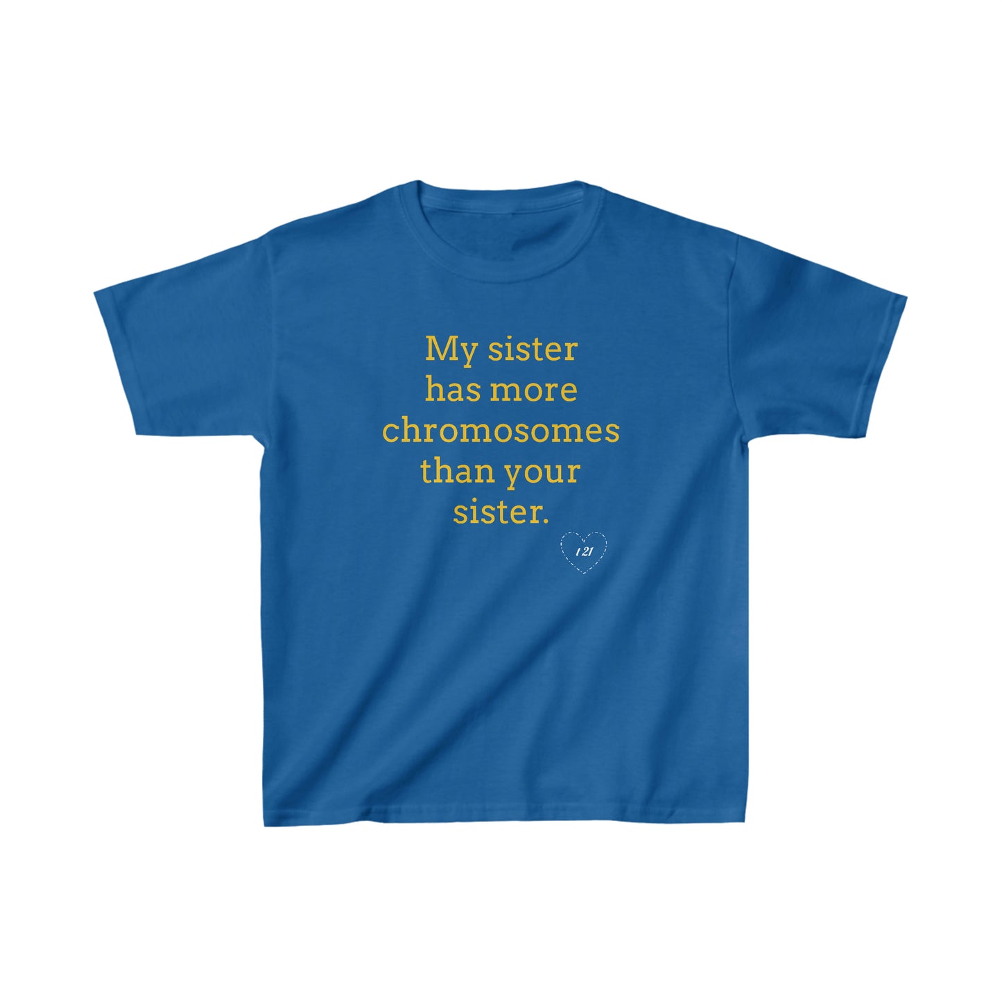 T21Sister Kids Heavy Cotton™ Tee