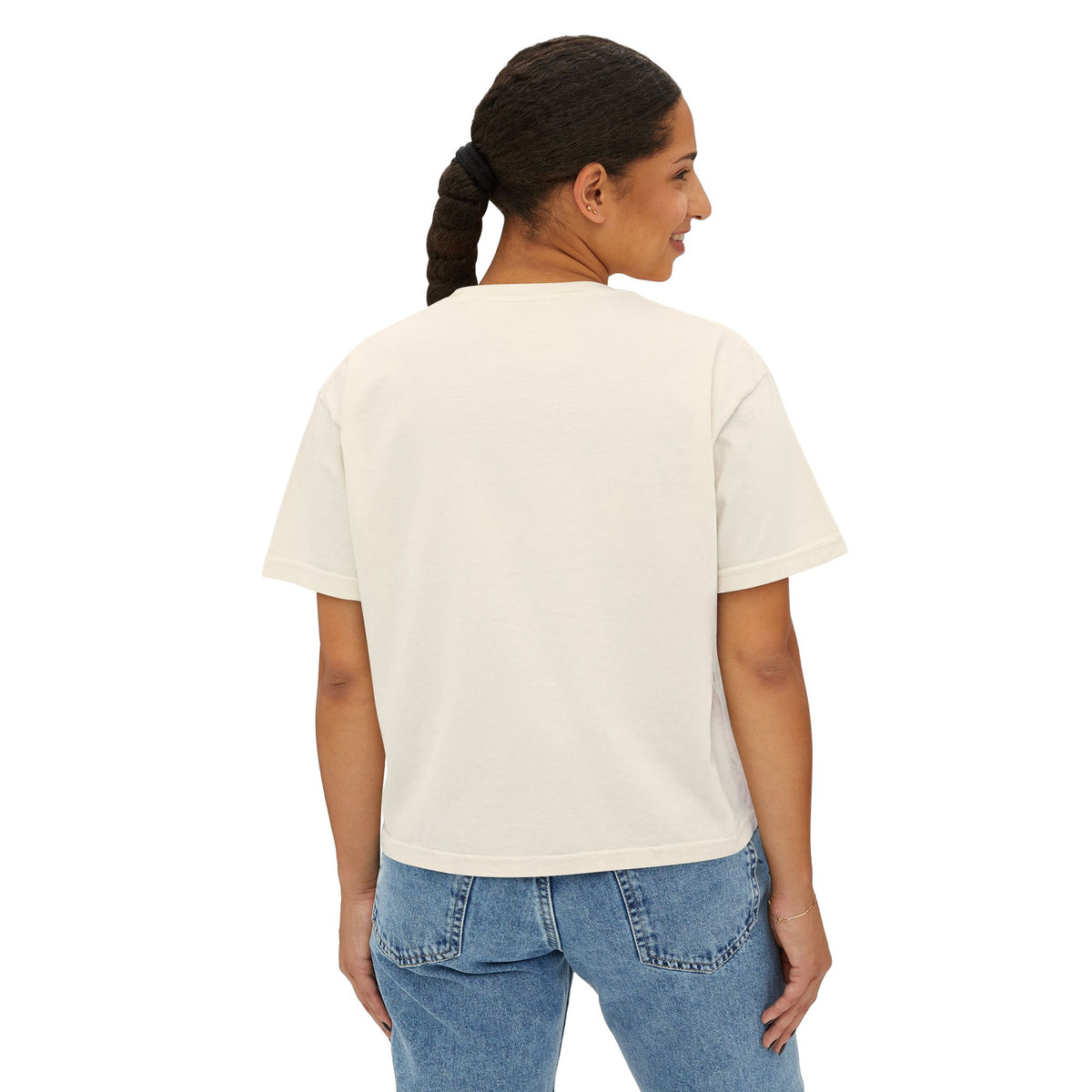 Not In Bouquets - Marigold Cropped Tee