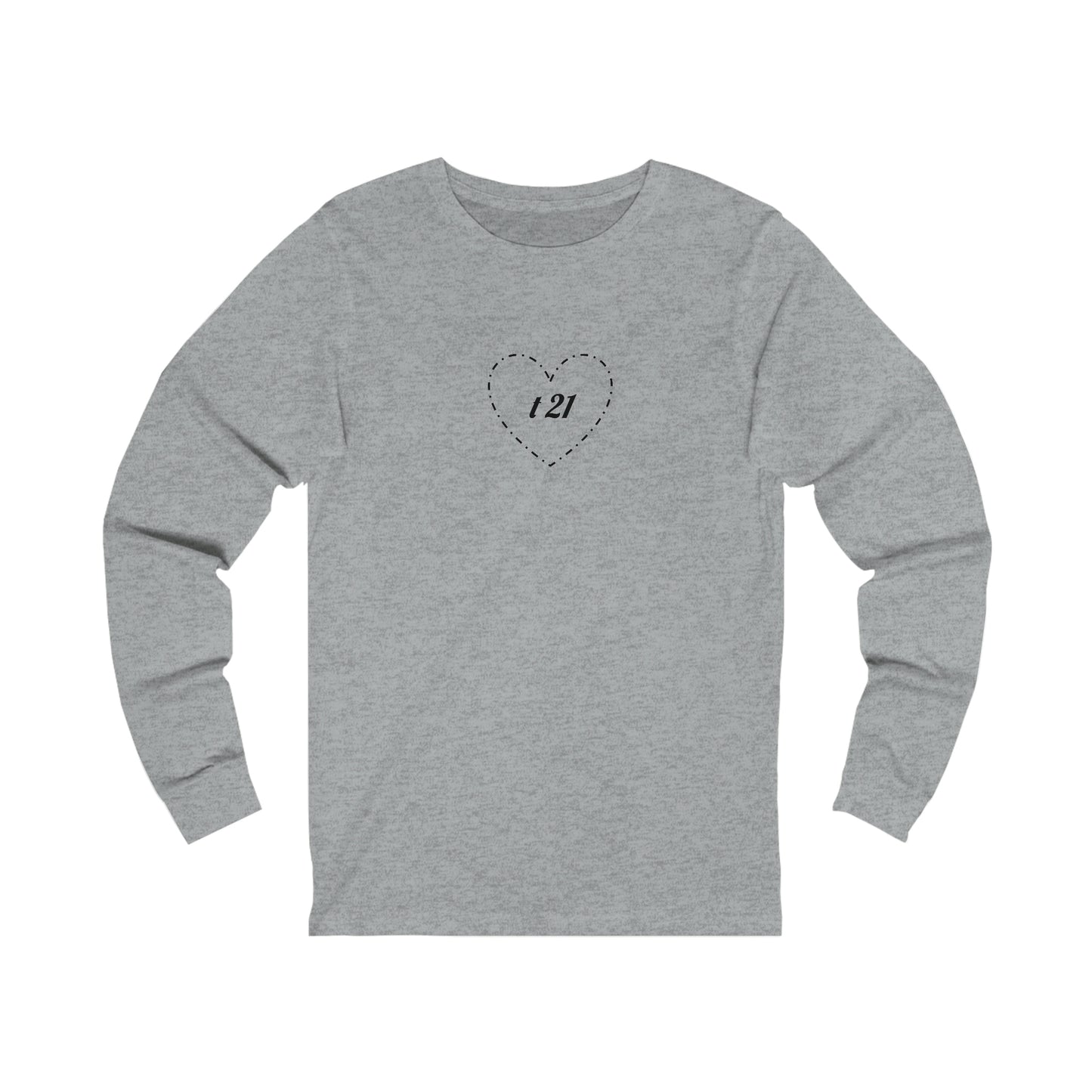 T21 Love Unisex Jersey Long Sleeve Tee